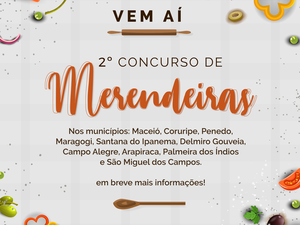 Sebrae Alagoas realiza concurso para premiar receitas de merendeiras alagoanas