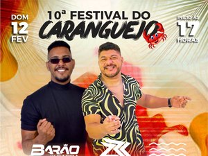 Festival do Caranguejo agita Porto Calvo no domingo