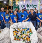 Coleta seletiva retirou mais de 15 toneladas de recicláveis durante o Verão Massayó