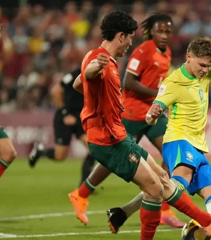 Brasil perde para Portugal e fica fora do Mundial Sub-17