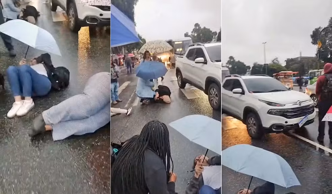 Sete pessoas são atropeladas em uma das principais avenidas do Centro do Rio