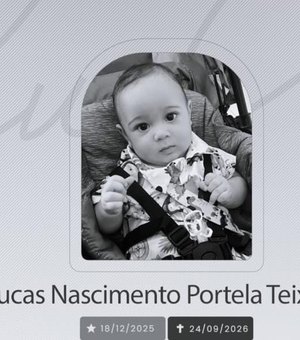 Neto de Cabo Bebeto morre aos nove meses; deputado estadual lamenta