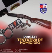 Homens são presos acusados de tentativa de homicídio em Japaratinga