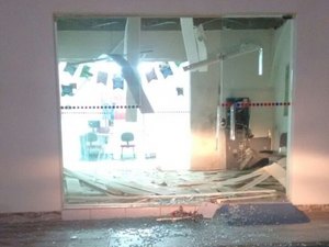 Mais uma vez: criminosos explodem agência bancária no Sertão de Alagoas