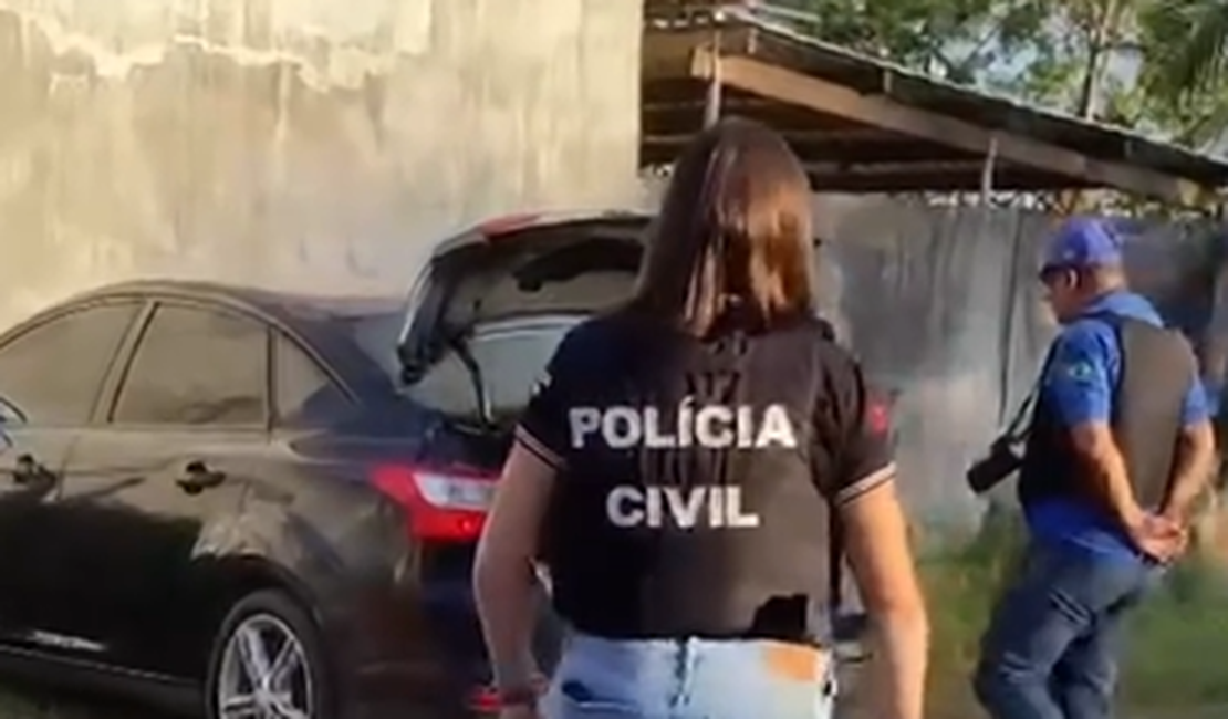 Polícia Civil cumpre mandado em chácara para apurar morte de jovem em Santa Luzia do Norte