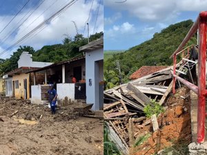 Chuvas provocam estragos e deixam famílias desabrigadas em Coqueiro Seco