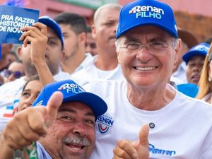 Renan Calheiros lidera disputa ao Senado no primeiro e segundo votos, aponta Falpe