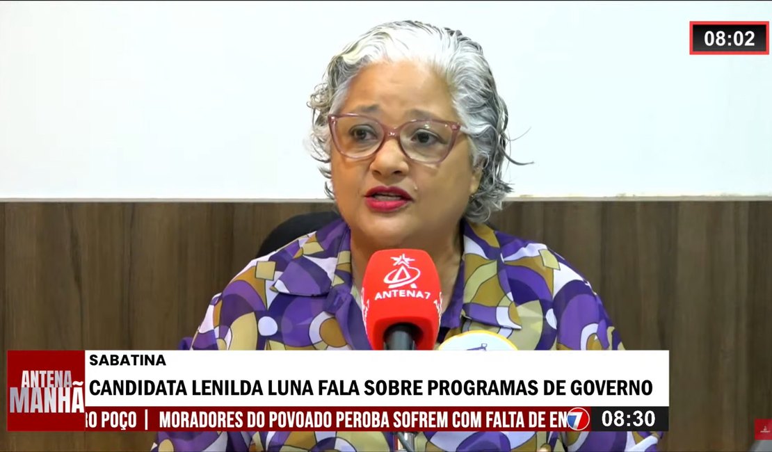 Candidata Lenilda Luna quer auditar como prefeitura tem gastado indenização da Braskem