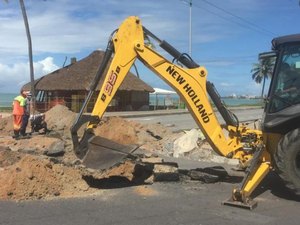Serviços de recomposição de galeria continuam em Cruz das Almas