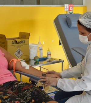 Hemoal realiza coletas itinerantes de sangue em Arapiraca e União dos Palmares