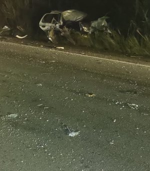Colisão entre veículos deixa uma pessoa morta na BR-316, em Atalaia