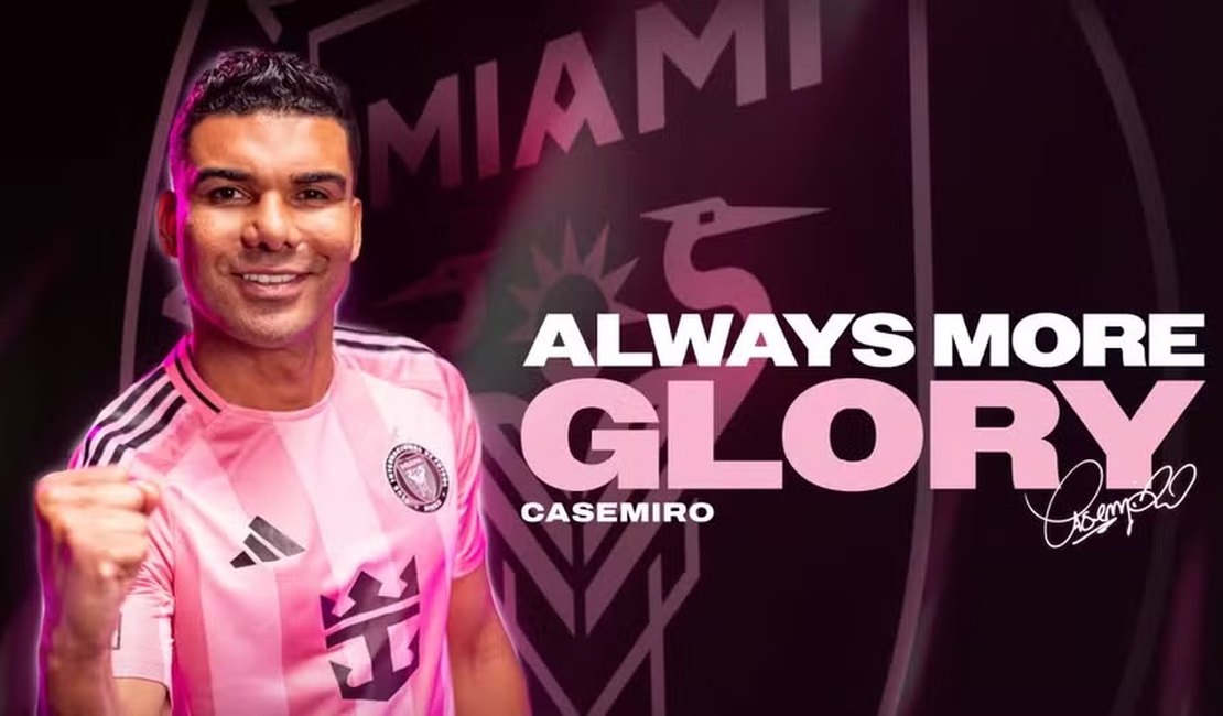 Inter Miami anuncia contratação do volante Casemiro