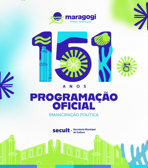 Comemorações do aniversário de Maragogi iniciam nesta quarta-feira (22)