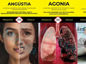 Anvisa apresenta novas imagens contra fumo em embalagens de cigarros