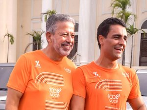 Arthur Lira participa com JHC da Corrida 100% Você e celebra Emancipação de Alagoas