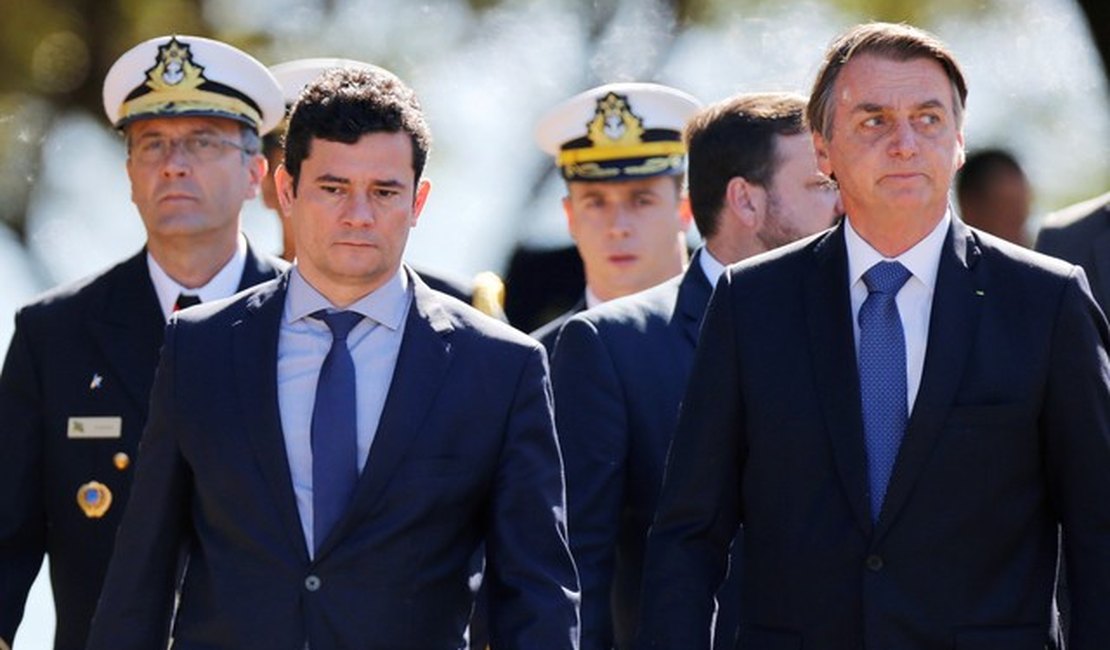 Bolsonaro encerra entrevista coletiva em SP após ser questionado sobre Moro