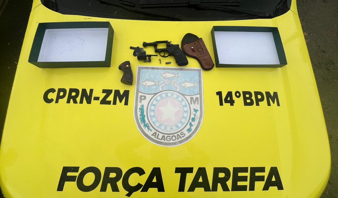 Suspeito de homicídio é preso com arma usada no crime em Colônia Leopoldina