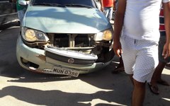 Colisão entre carro e moto deixou jovem ferido em Maragogi