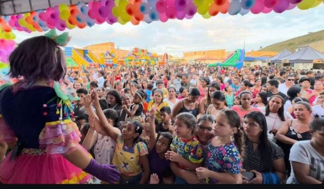 [Vídeo] Prefeitura promove festa para crianças de Jacuípe