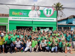 Inauguração de comitê e adesivaço marcam início da campanha de Bastinho em Taquarana