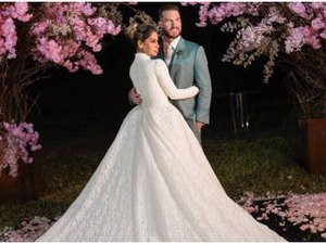 Em casamento, Thiago Nigro diz a Maíra Cardi: 'Não fui o primeiro, mas serei o último'