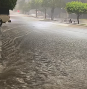 Chuvas provocam alagamentos, arrastam carro e deixam ponte sob risco em Delmiro Gouveia