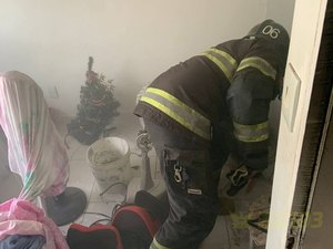 Incêndio atinge apartamento na Jatiúca