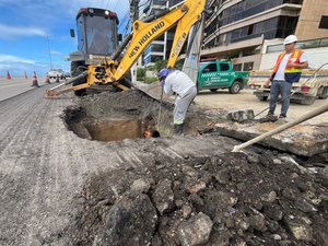 Avenida Álvaro Otacílio fecha parcialmente para obras em galeria