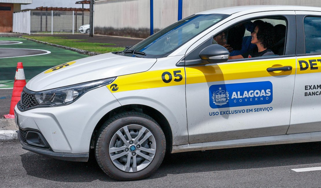 Detran Alagoas oferta 300 vagas extras para exames práticos em Maceió