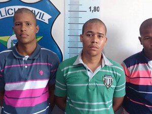Presos três irmãos acusados de receptação em Boca da Mata