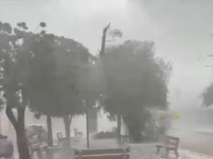Microexplosão atmosférica é registrada no PI: 'Semelhante ao tornado', diz climatologista