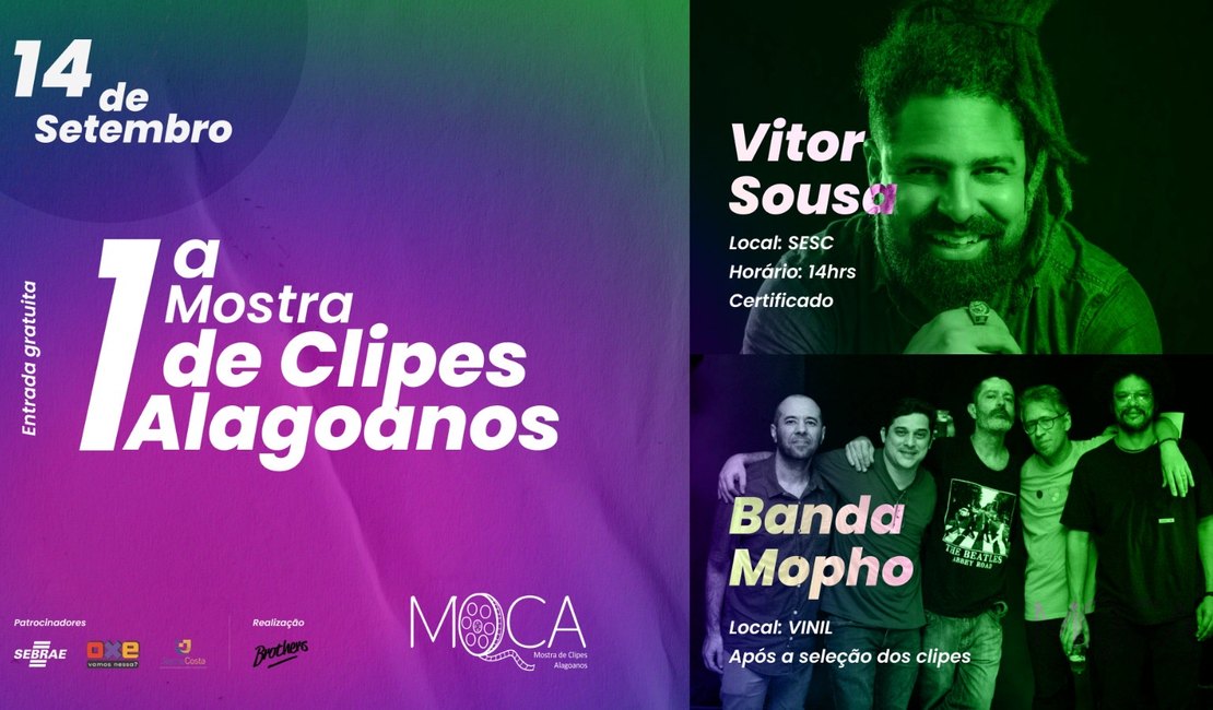 Com premiação, inscrições para 1ª Mostra de Clipes Alagoanos se encerram nesta quinta