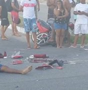 Acidente em Marechal Deodoro provoca morte de motociclista e deixa outras duas pessoas feridas