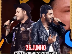 Dupla sertaneja Israel e Rodolffo é confirmada no São João de Arapiraca
