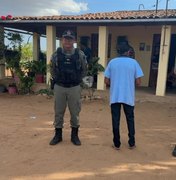 Idoso de 75 anos é preso no Sertão de Alagoas por estupro de vulnerável