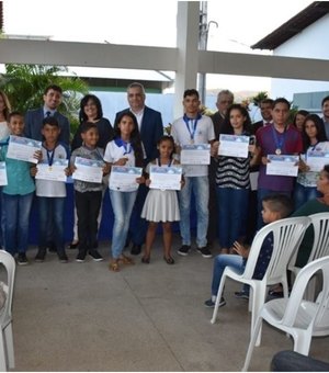 Ministério Público promove concurso e premia alunos de Santana do Ipanema