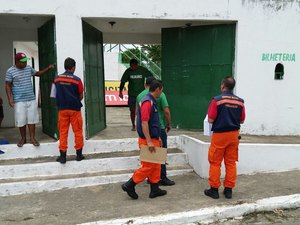 Bombeiros vistoriam estádio José Gomes da Costa e Murici se apresenta dia 2
