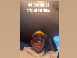 Alex NSC e homem envolvido em confusão se pronunciam após tumulto em show no Jaraguá