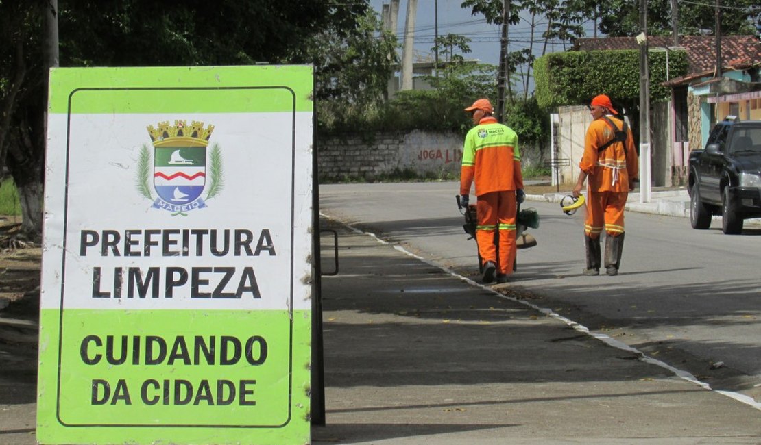 Confira a programação de limpeza nos bairros de Maceió