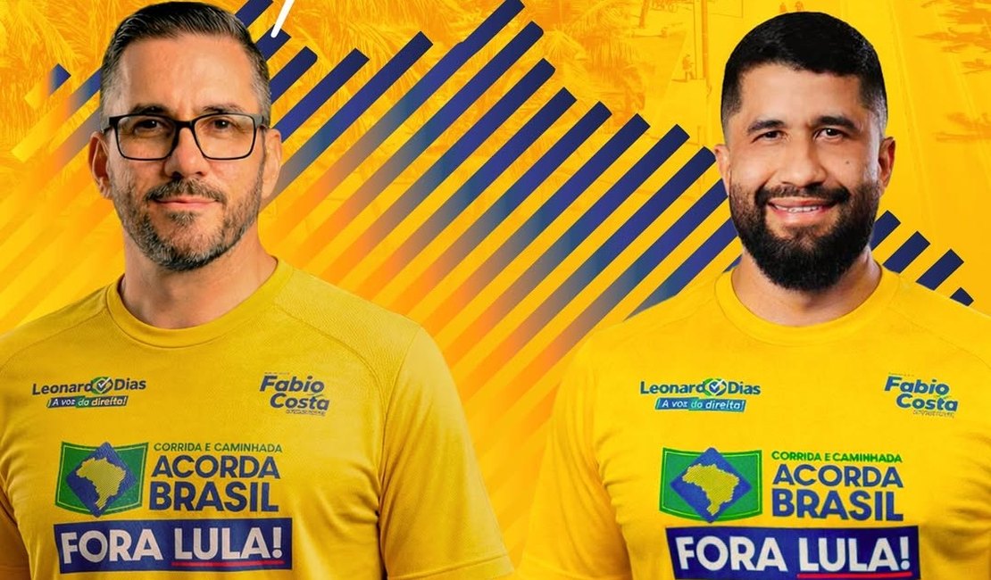 ‘Acorda Brasil’: Políticos de direita promovem corrida contra Lula em Maceió