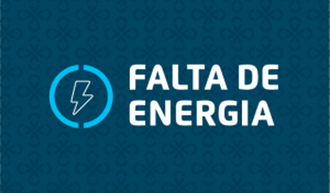 Falta de energia afeta abastecimento de água em cinco cidades de AL