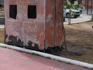 Mais um ponto de entrega voluntária é incendiado no Corredor Vera Arruda