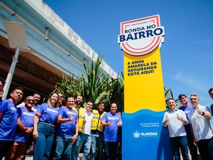 Governador Paulo Dantas lança Programa Ronda no Bairro na Praia do Francês