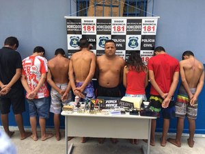 Homem é preso e sete menores apreendidos durante operação integrada