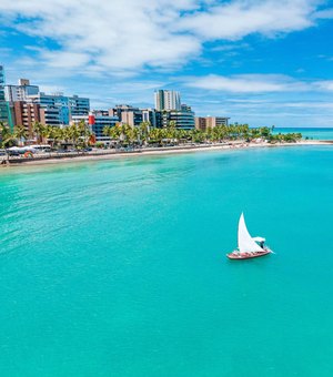 Maceió ocupa 2º lugar no ranking dos 20 destinos mais procurados para viagens