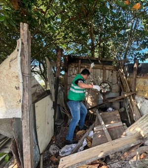 Segurança Cidadã apreende drogas e remove barracos no Vergel do Lago
