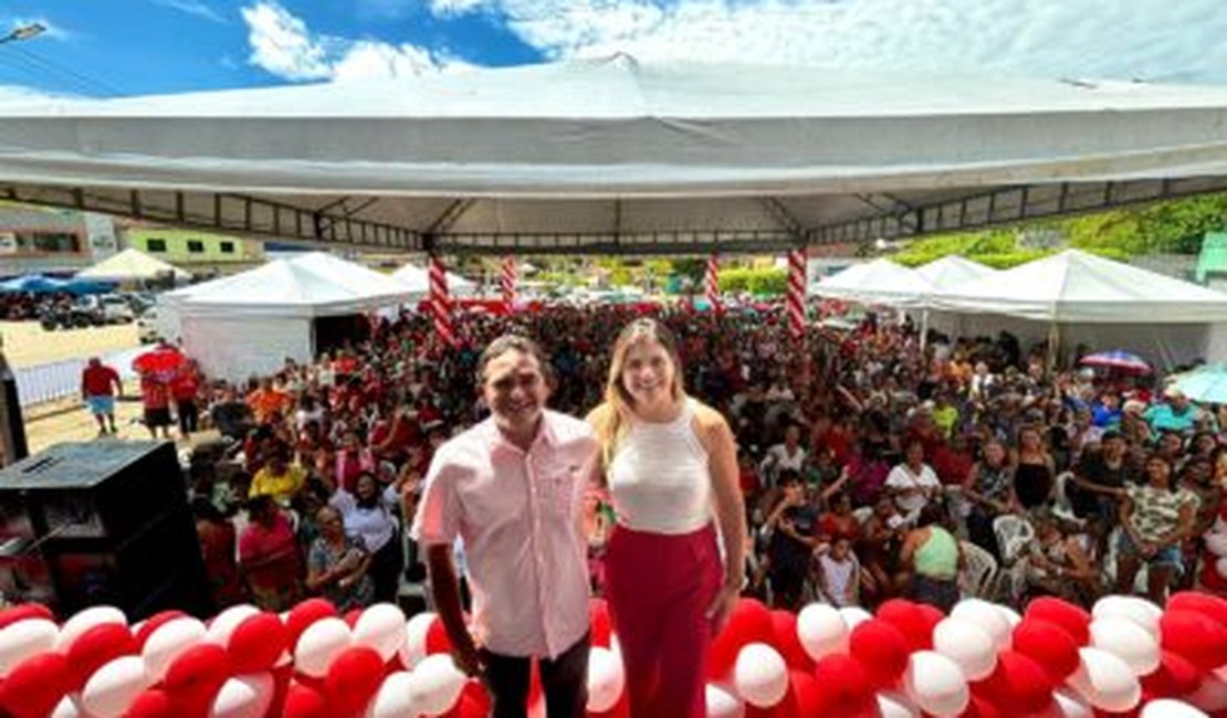 Prefeita promove show de prêmios para comemorar Dia das Mães em Novo Lino