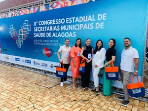 Limoeiro de Anadia marca presença no 8º Congresso Estadual de Secretarias Municipais de Saúde