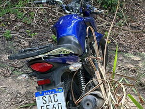 PM recupera motocicleta roubada na BR-101 em Messias