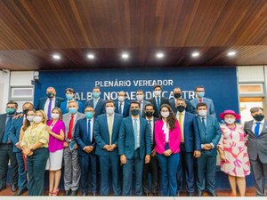 JHC destaca a união dos poderes pelo bem de Maceió durante abertura dos trabalhos legislativos